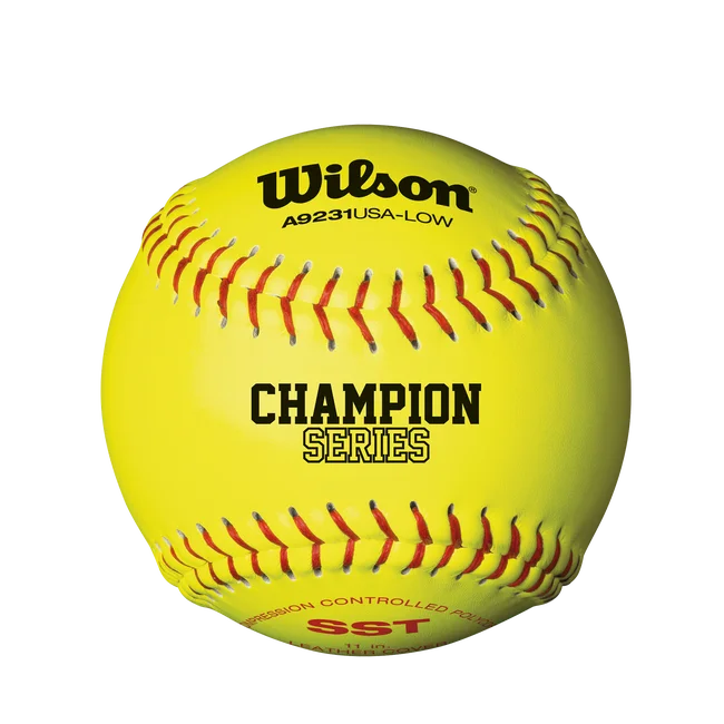 ASA Leather Polycore Softballs 1 DZ