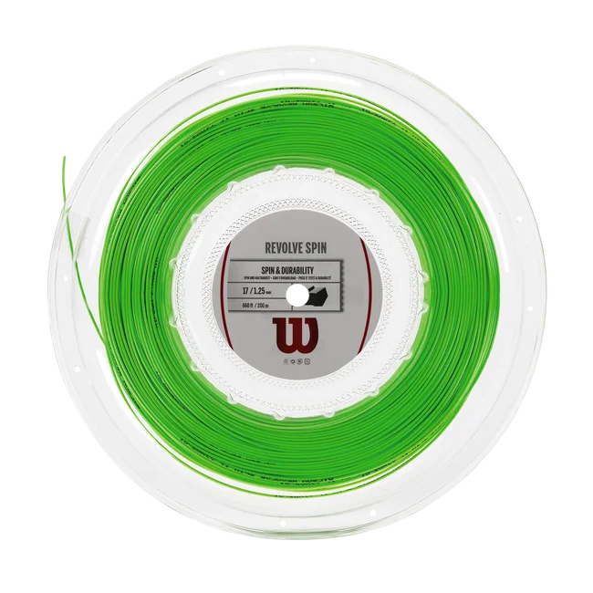 Revolve Spin 17 Tennis String - 200m Reel
