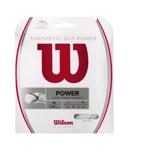 Synthetic Gut Power 16 Tennis String - Set